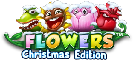  Play Flowers U2013 Christmas Edition Casumo Casino Flowers Christmas Edition Online Slot Png Flowers Logo