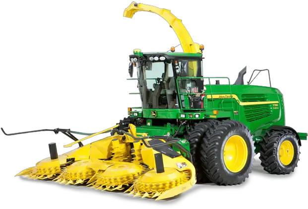  John Deere Slowing Tractor Combine Production Agnet West Forage Harvester Png John Deere Tractor Png