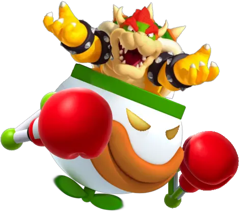  Who Would Win Herobrine Or Bowser Mario Koopa Clown Car Bowser In Clown Car Png Herobrine Transparent