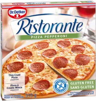  Ristorante Gluten Free Pepperoni Pizza Dr Oetker Pepperoni Pizza Png Pepperoni Pizza Png