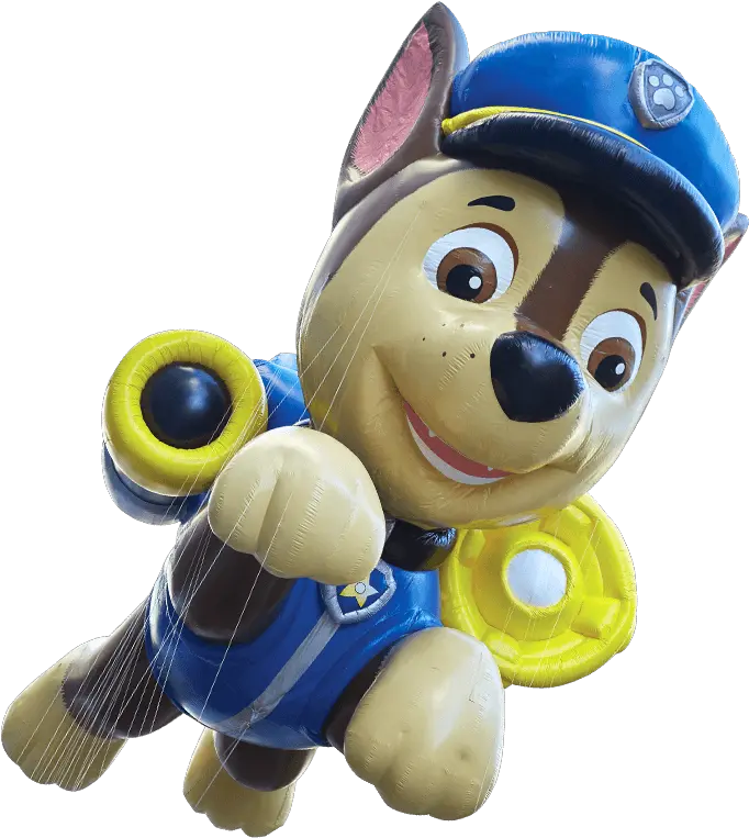  Dog Balloon In The Macyu0027s Thanksgiving Day Parade Urban Dog Thanksgiving Day Parade Paw Patrol Png Paw Patrol Chase Png