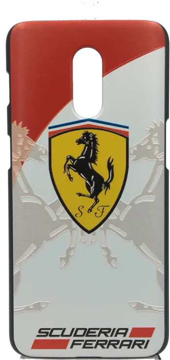  Oneplus 6t 3d Texture Uv Printed Luxury Car Ferrari Hard Ferrari Design Back Cover For Redmi Note 6 Pro Png Ferrari Car Logo