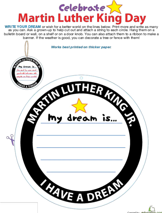  I Have A Dream Martin Luther King Jr Lesson Plan Stelvio National Park Png Martin Luther King Jr Png