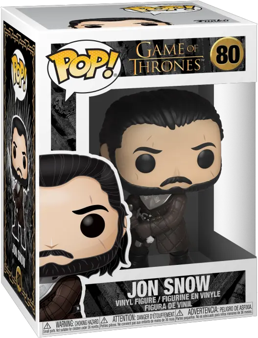  Funko Pop Tv Game Of Thrones S8 Jon Snow Walmartcom Arya With Two Headed Spear Funko Png Jon Snow Png