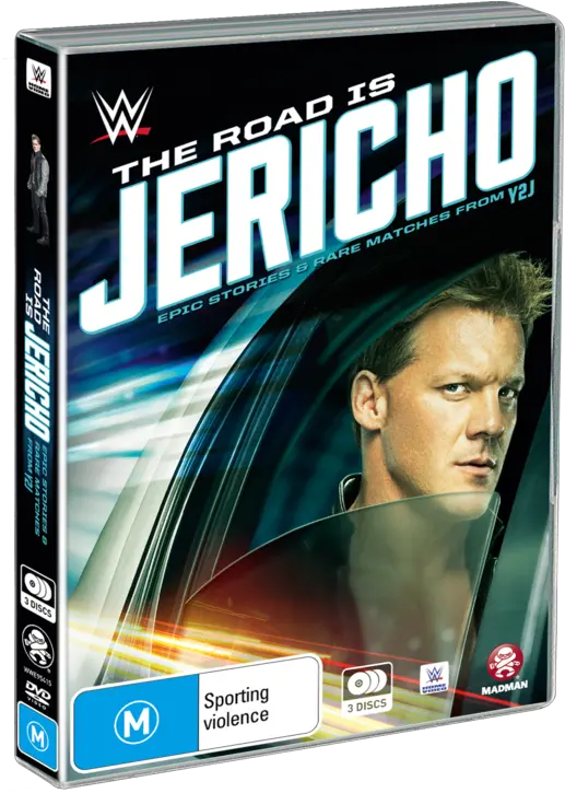  Wwe The Road Is Jericho Epic Stories U0026 Rare Matches From Y2j Dvd Road Is Jericho Dvd Png Chris Jericho Png