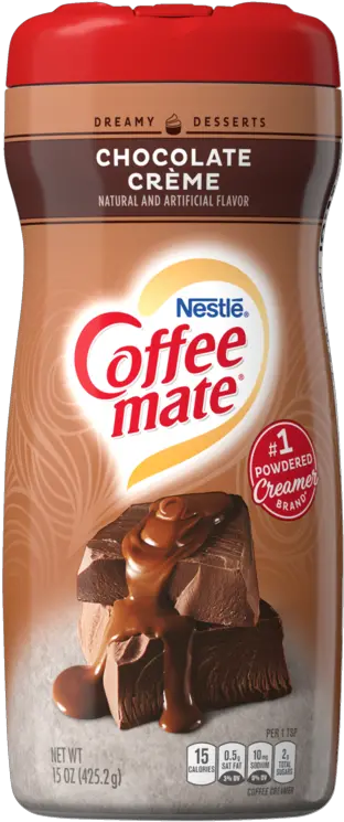  Chocolate Crème Coffee Creamer Powdered Mate Coffee Mate Chocolate Creme Sugar Free Png Chocolate Transparent