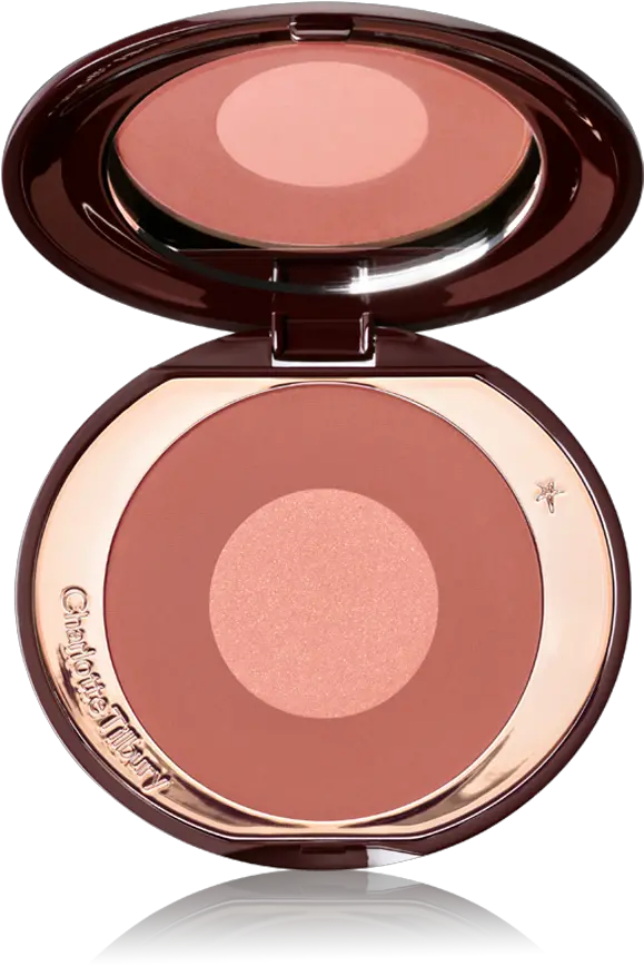  Blush Color Charlotte Tilbury Cheek To Chic Blush Pillow Talk Intense Png Hourglass Icon Opaque Rouge