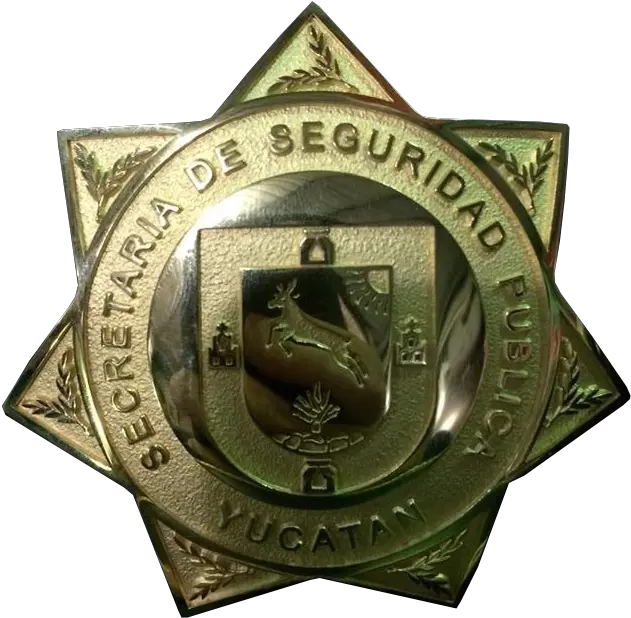  Fileyucatan Police Badgepng Wikimedia Commons Badge Police Shield Png