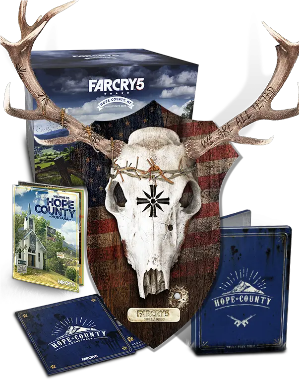  Far Cry 5 For Ps4 Ubisoft Store Far Cry 5 Deer Skull Png Far Cry 5 Logo Png