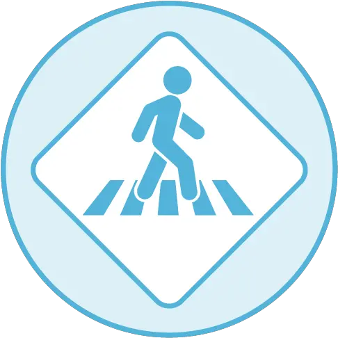  Share The Road Crosswalk Icon Png Walk Car Train Icon