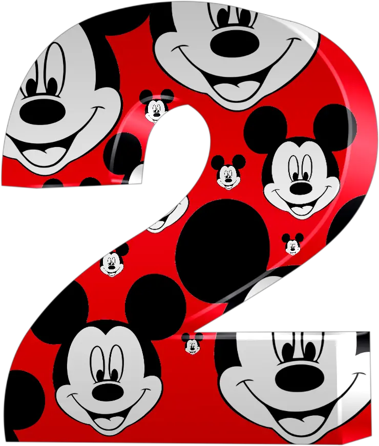  Monica Michielin Alphabets Red Texture Mickey Faces Dot Png Mickey Icon Ornaments