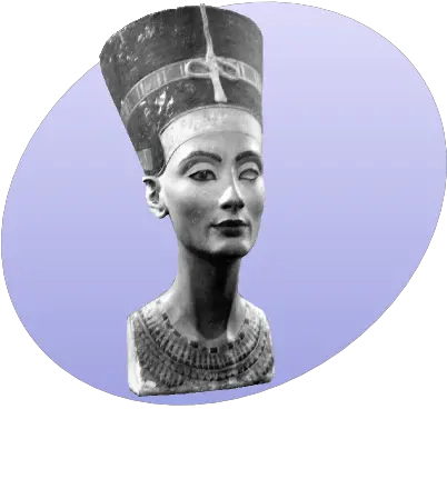  Nefertiti P Icon Bode Museum Png Bust Icon