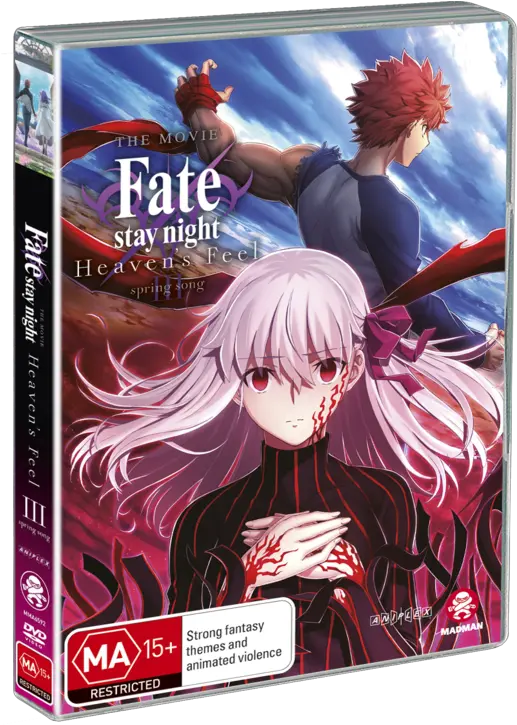  Fatestay Night Heavenu0027s Feel Iii Spring Song Dvd Fate Stay Night Feel Spring Song Blu Ray Png Rin Tohsaka Icon