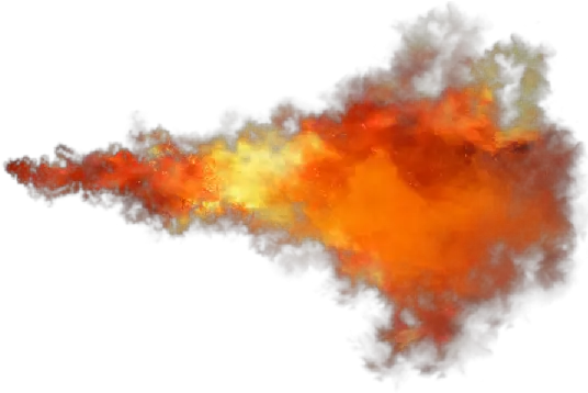  Download Fire Beautiful Neon Hot Burn Effects Magic Orange Fire Trail Png Magic Effects Png