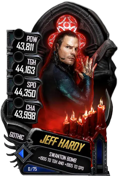  Jeff Hardy Wwe Supercard Season 3 Debut Wwe Supercard Wwe Supercard Rey Mysterio Png Jeff Hardy Png