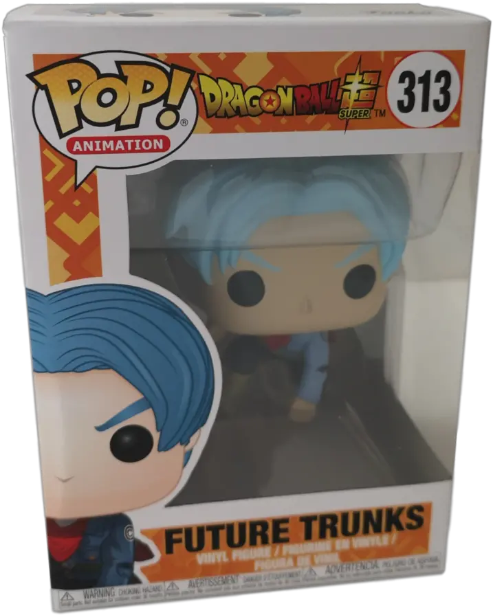  Pop Animation 313 Dragon Ball Super Future Trunks Vinyl Figure Goku Ultra Instinct Pop Dragon Ball Png Future Trunks Png