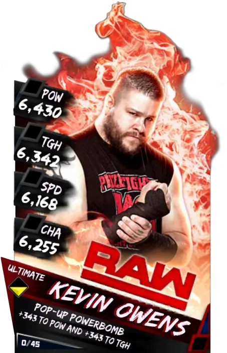  Kevin Owens Wwe Supercard Season 1 Debut Wwe Supercard Wwe Supercard Ultimate Cards Png Kevin Owens Png