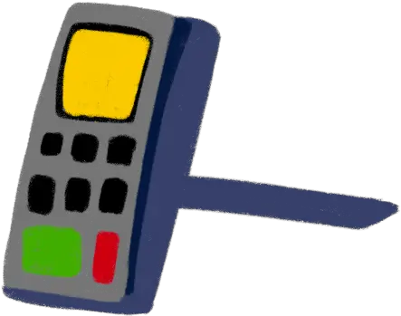  Payment Illustration In Png Svg Office Equipment Credit Card Machine Icon