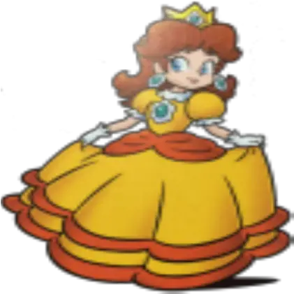  Princess Daisy Super Mario Daisy Art Png Princess Daisy Png