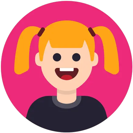  Girl Womanavataremojihappypeoplekid Icon Of Flat Style Avatar Flat Design Person Icon Png Girl Emoji Png