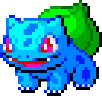  001 Bulbasaur Bulbasaur Pixel Png Bulbasaur Transparent