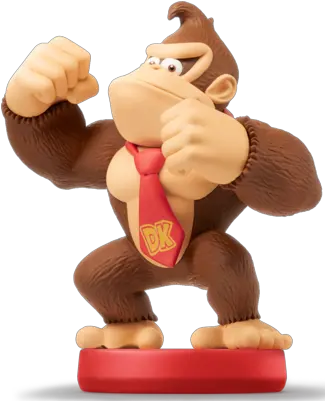  Donkey Kong Amiibo Figure Super Mario Series Amiibo Png Donkey Kong Png