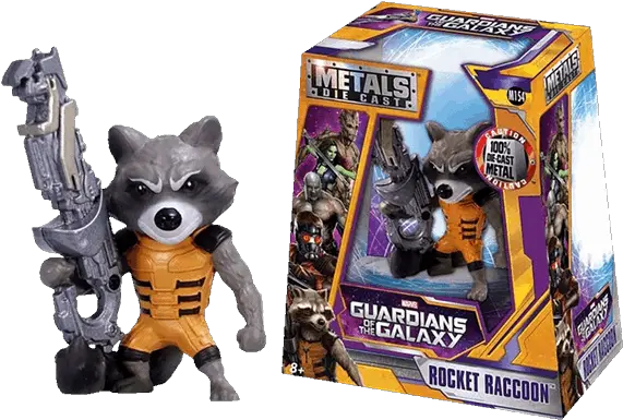  Metal Diecast Rocket Raccoon Rocket Raccoon Metal Die Cast Png Rocket Raccoon Png