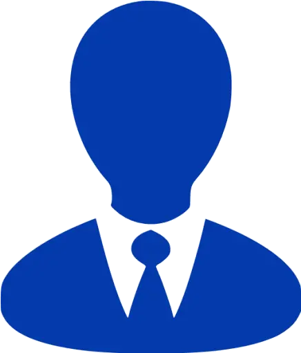  Royal Azure Blue Businessman Icon Free Royal Azure Blue Png Business Man Icon