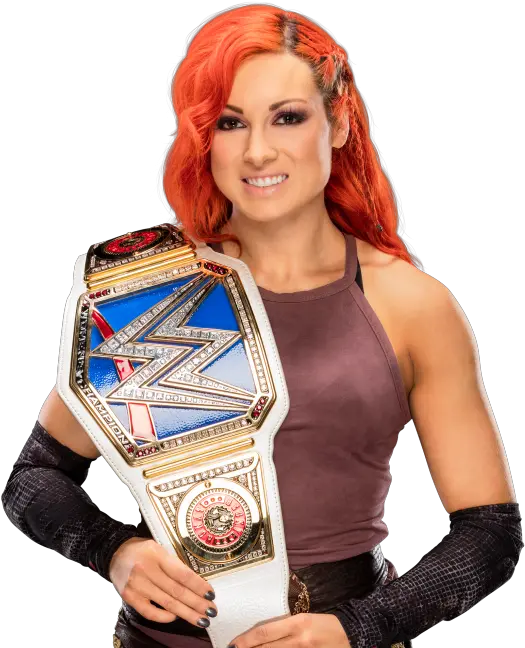  Alexa Blissu0027s Championship Photo Squaredcircle Becky Lynch En Smackdown Png Alexa Bliss Png