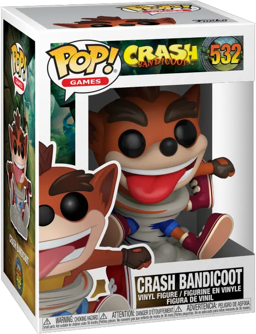  Funko Pop Games Crash Bandicoot S3 Crash Walmartcom Funko Pop Crash Bandicoot Png Crash Bandicoot Transparent