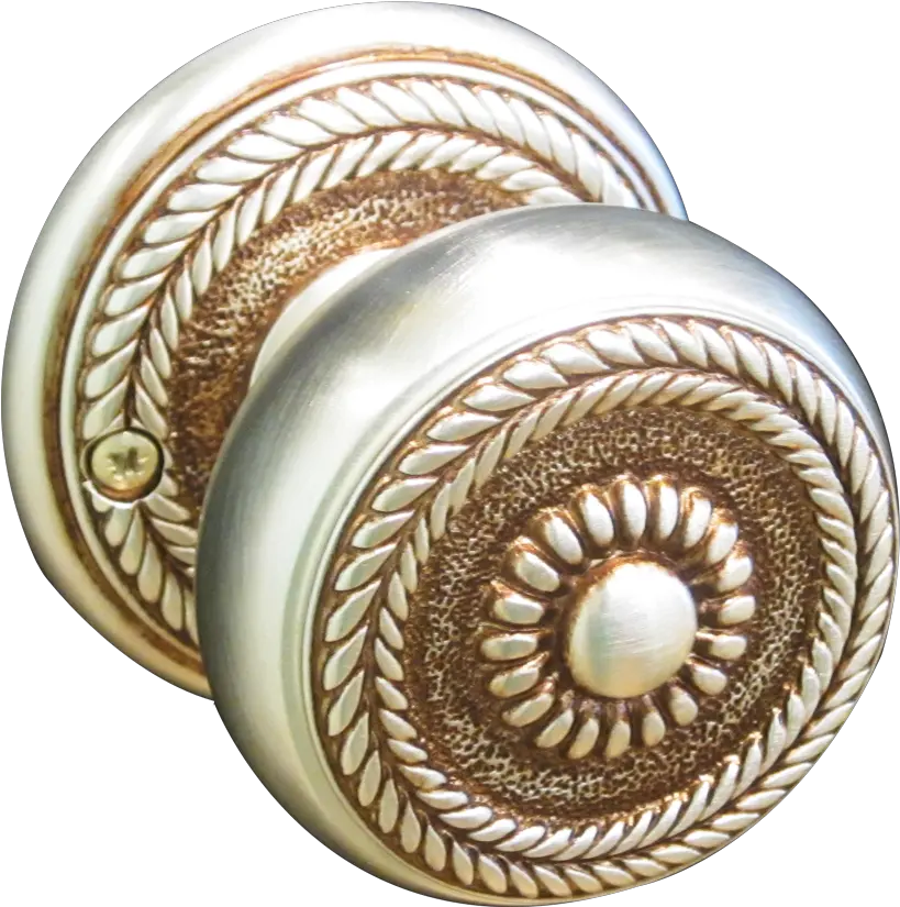  Buy Leningrado Door Knob Matt Silverold Gold Finish Old Silver Door Knob Png Door Knob Png