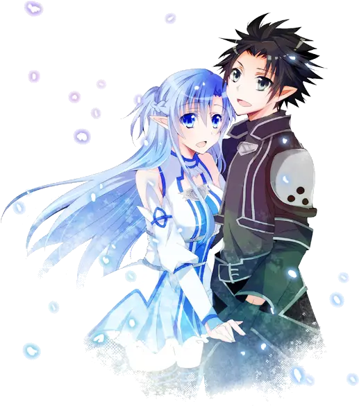  Kirito And Asuna Png Cartoon Kirito Png