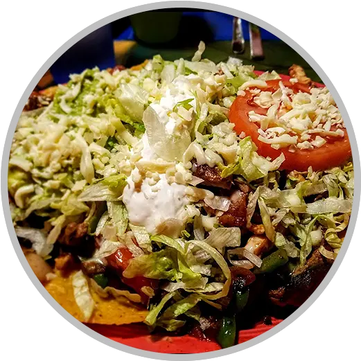  Dos Amigos Mexican Restaurant Food Byron Il Taco Salad Png Mexican Food Png