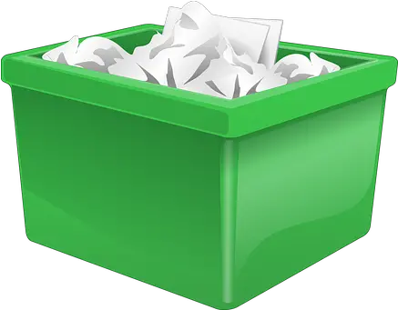  200 Free Rubbish U0026 Trash Vectors Box Of Paper Clipart Png Minimalist Recycle Bin Icon