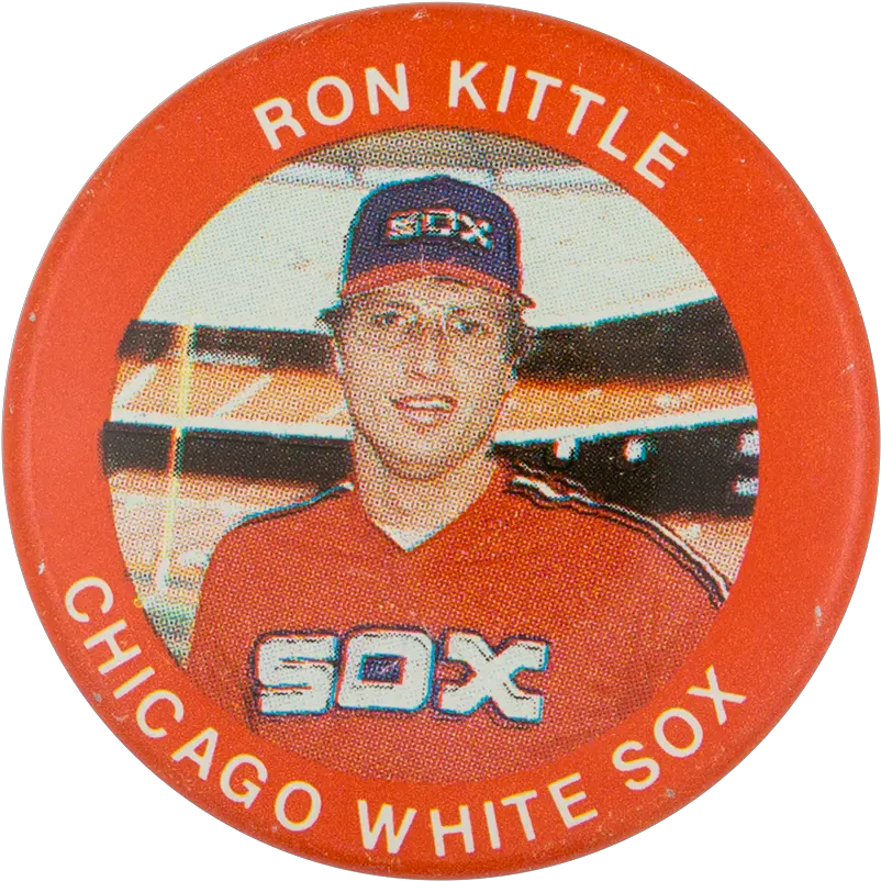  Ron Kittle Chicago White Sox Busy Beaver Button Museum For Baseball Png Chicago White Sox Logo Png