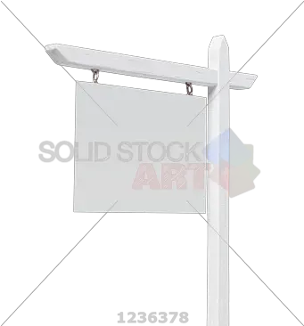  Stock Photo Of Vector White Blank Hanging Street Sign Cross Png Blank Sign Png