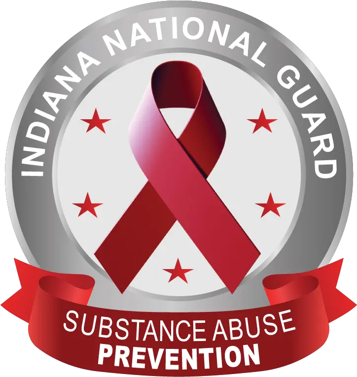  Br U003eindiana National Guard U003e Health And Wellness Prevention Of Substance Abuse Png Ribbon Logo Png