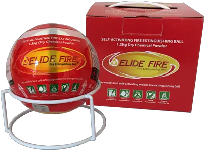  The Fire Ball By Elide Fire Suppression System Fire Extinguisher Ball India Png Fire Ball Png