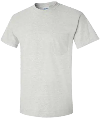  Menu0027s Ultra Cotton Short Sleeve T Shirt With Pocket By Gildan Gildan White T Shirt Png Pocket Png