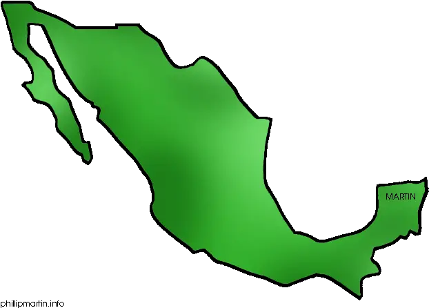  City Clipart Colored Mexico Map Png Download Full Size Mexico Map City Clipart Png