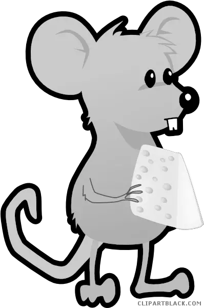  Grayscale Mouse Animal Free Black White Clipart Images Brown Rat Cartoon Png Mouse Animal Png