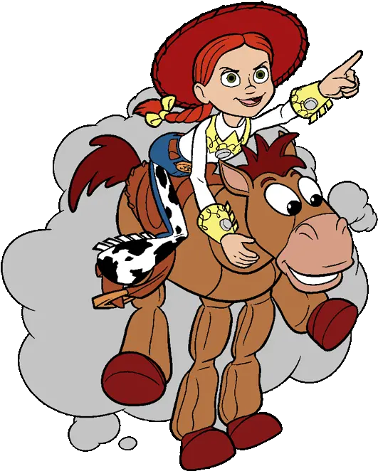  Toy Story 3 Clip Art Disney Galore Jessie Toy Story Riding Png Toy Story 3 Logo