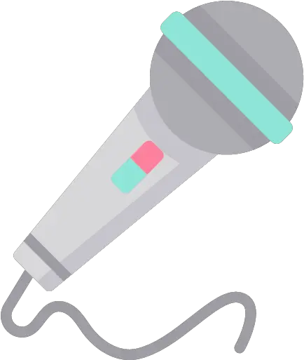  Flat Version Svg Mic Icon Png