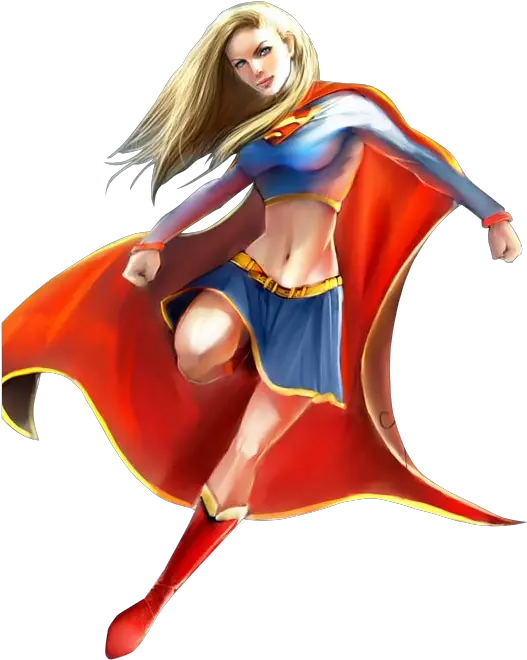  Download Super Woman Png Dc Comics Supergirl Png Supergirl Render Wonder Woman Transparent Background