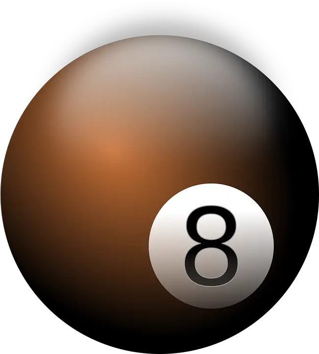  Eight Ball Billiard Numeros Com Bolas De Sinuca Png Magic 8 Ball Png