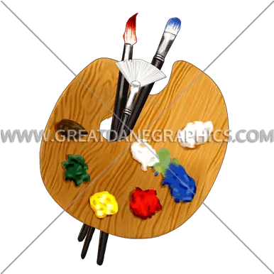  Artist Palette Production Ready Artwork For T Shirt Printing Cake Decorating Png Artist Palette Png