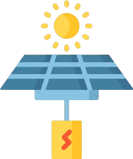  Solar Energy Free Industry Icons Vertical Png Solar Panel Icon Png