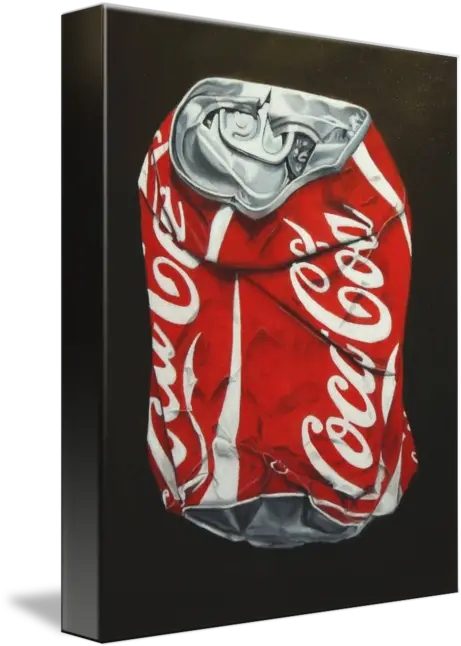  Crushed Coke Can By Sid Ball Coke Crushed Can Drawing Png Coke Can Png