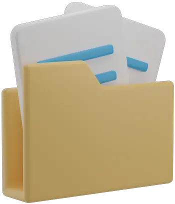  Folders Icon Download In Line Style Horizontal Png Work Folder Icon