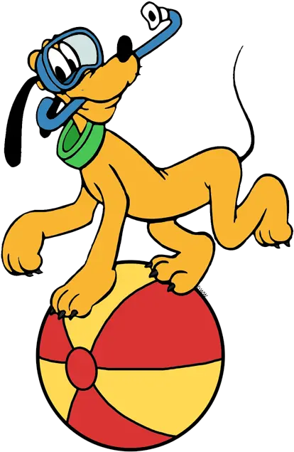  29 Disney Pluto Clipart Cartoon Free Clip Art Stock Pluto At The Beach Png Pluto Png